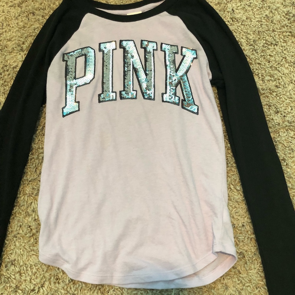 VS PINK long sleeved shirt